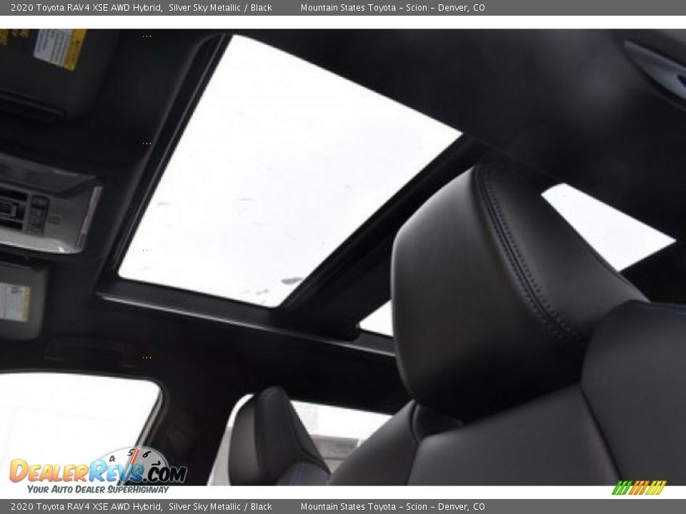 2020 Toyota RAV4 XSE AWD Hybrid Silver Sky Metallic / Black Photo #8