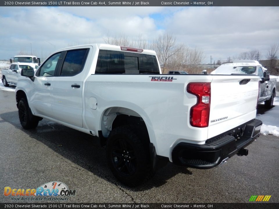 2020 Chevrolet Silverado 1500 LT Trail Boss Crew Cab 4x4 Summit White / Jet Black Photo #5