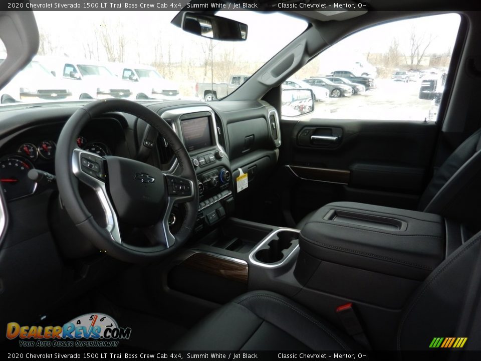 2020 Chevrolet Silverado 1500 LT Trail Boss Crew Cab 4x4 Summit White / Jet Black Photo #7
