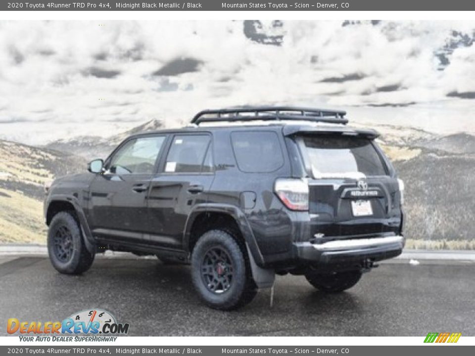 2020 Toyota 4Runner TRD Pro 4x4 Midnight Black Metallic / Black Photo #3