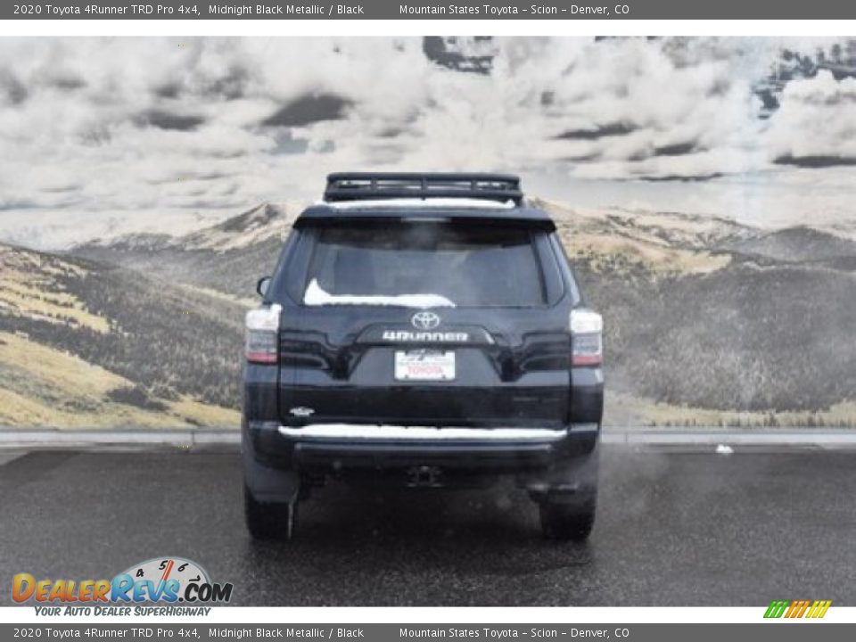 2020 Toyota 4Runner TRD Pro 4x4 Midnight Black Metallic / Black Photo #4