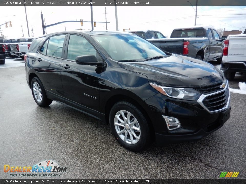 2020 Chevrolet Equinox LS Mosaic Black Metallic / Ash Gray Photo #3