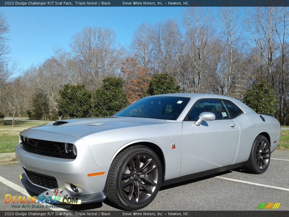 Front 3/4 View of 2020 Dodge Challenger R/T Scat Pack Photo #2