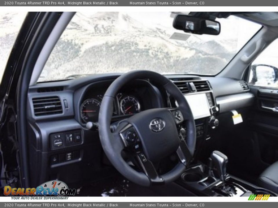2020 Toyota 4Runner TRD Pro 4x4 Midnight Black Metallic / Black Photo #5