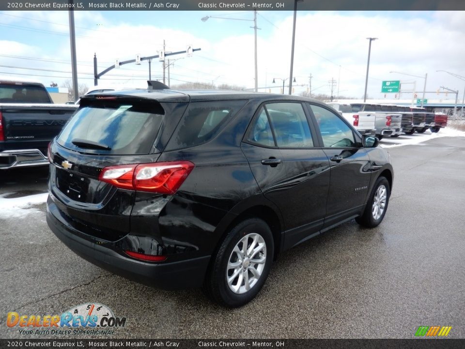 2020 Chevrolet Equinox LS Mosaic Black Metallic / Ash Gray Photo #4