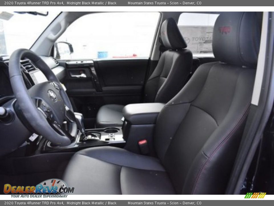 2020 Toyota 4Runner TRD Pro 4x4 Midnight Black Metallic / Black Photo #6