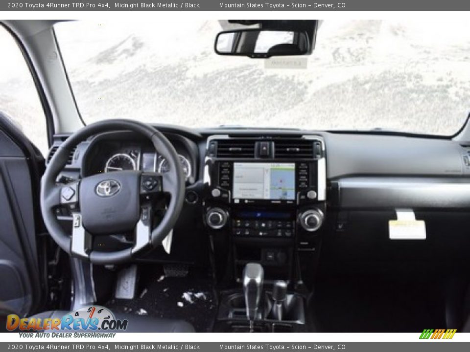 2020 Toyota 4Runner TRD Pro 4x4 Midnight Black Metallic / Black Photo #7