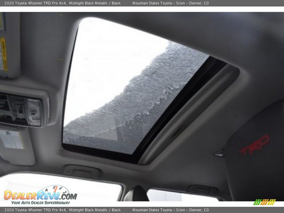 2020 Toyota 4Runner TRD Pro 4x4 Midnight Black Metallic / Black Photo #8