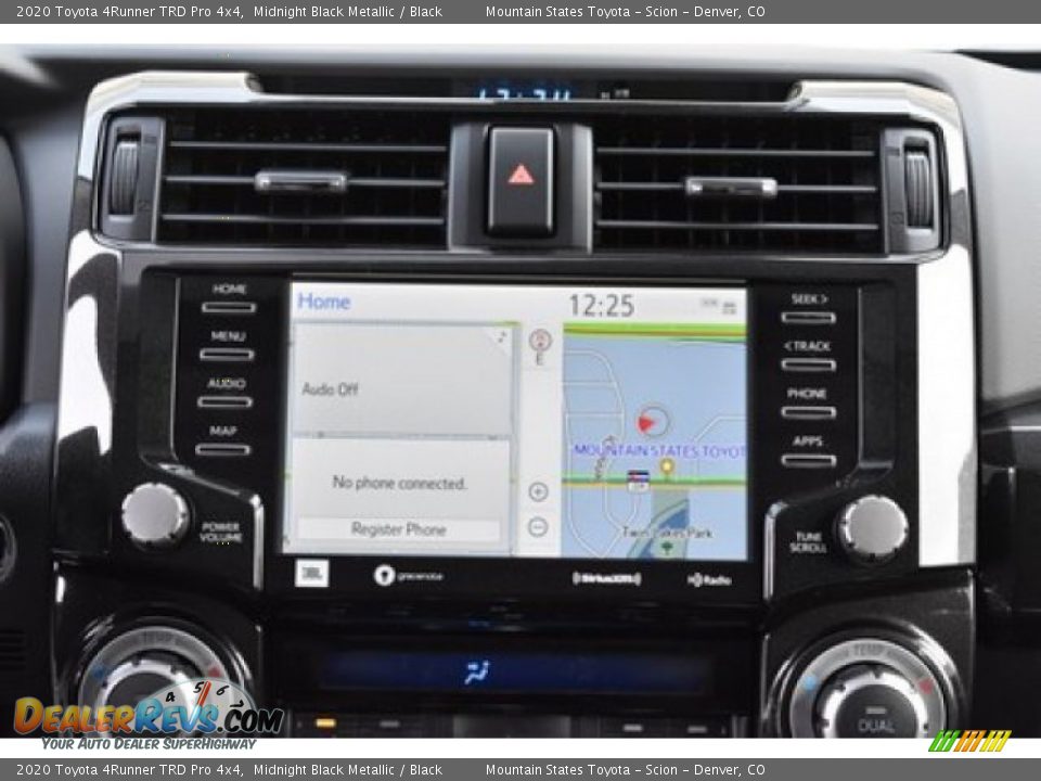 2020 Toyota 4Runner TRD Pro 4x4 Midnight Black Metallic / Black Photo #9