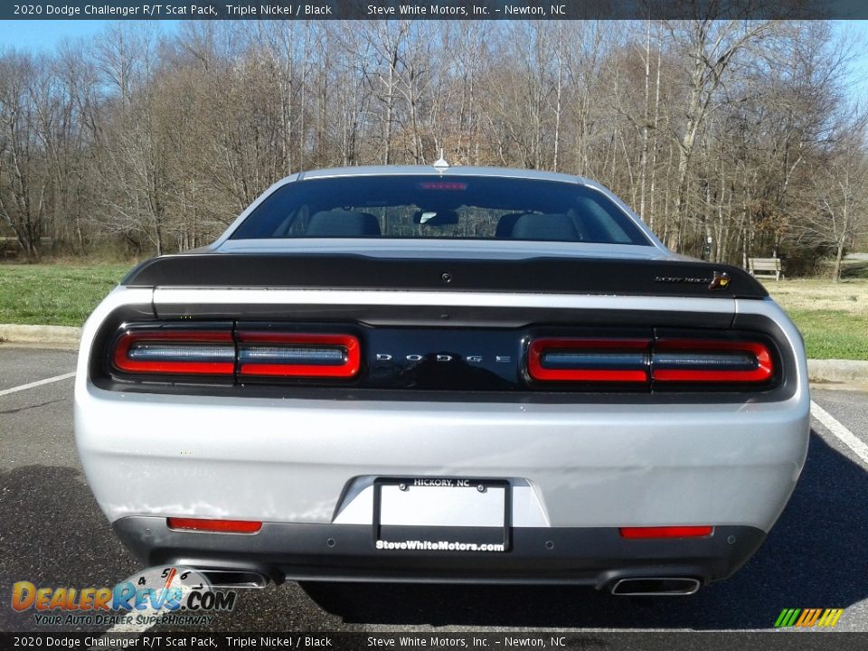 2020 Dodge Challenger R/T Scat Pack Triple Nickel / Black Photo #7