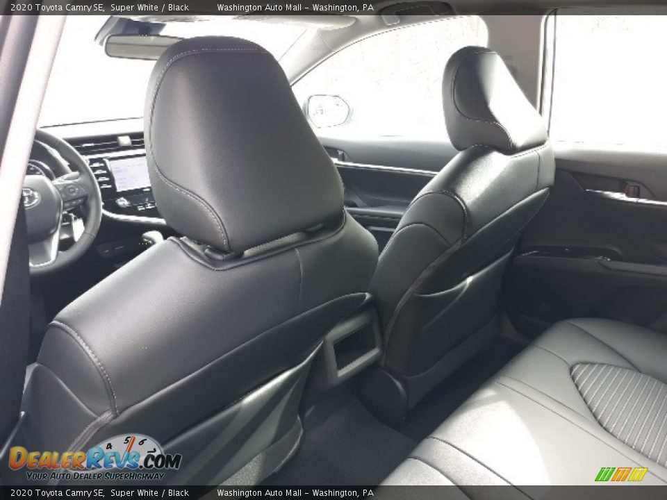 2020 Toyota Camry SE Super White / Black Photo #27