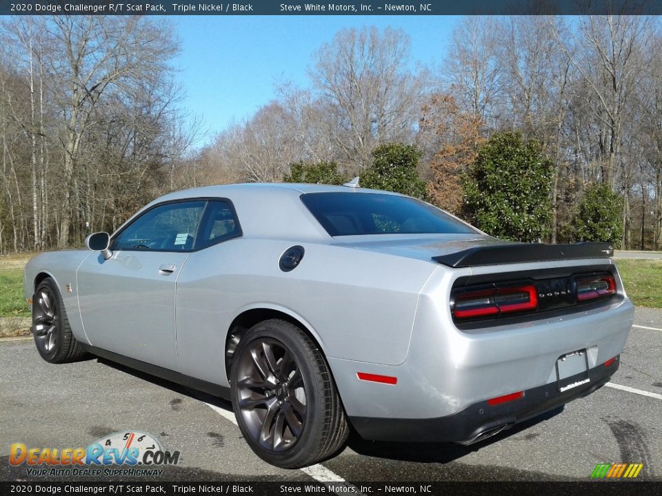 2020 Dodge Challenger R/T Scat Pack Triple Nickel / Black Photo #8