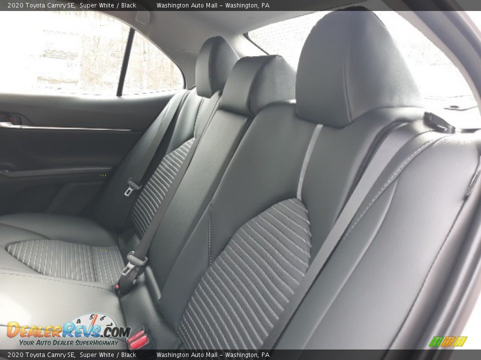 2020 Toyota Camry SE Super White / Black Photo #29