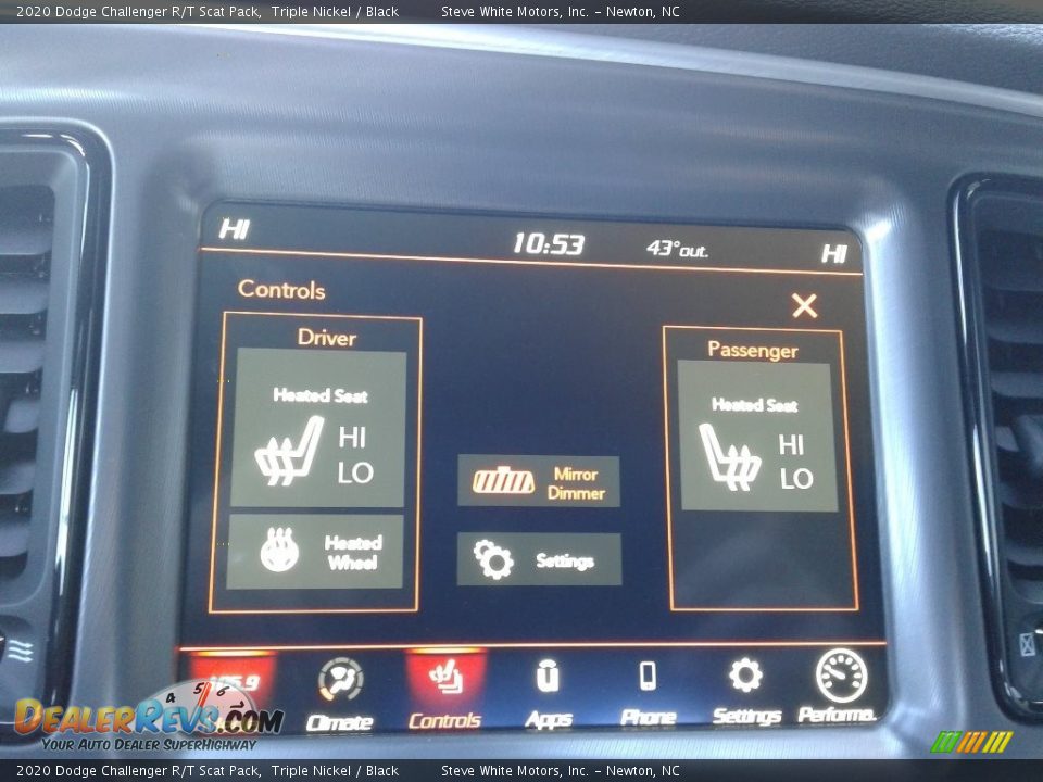 2020 Dodge Challenger R/T Scat Pack Triple Nickel / Black Photo #22