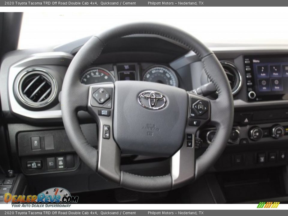 2020 Toyota Tacoma TRD Off Road Double Cab 4x4 Quicksand / Cement Photo #21