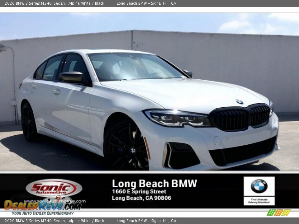 2020 BMW 3 Series M340i Sedan Alpine White / Black Photo #3