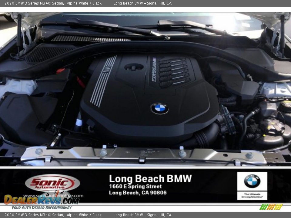 2020 BMW 3 Series M340i Sedan Alpine White / Black Photo #10