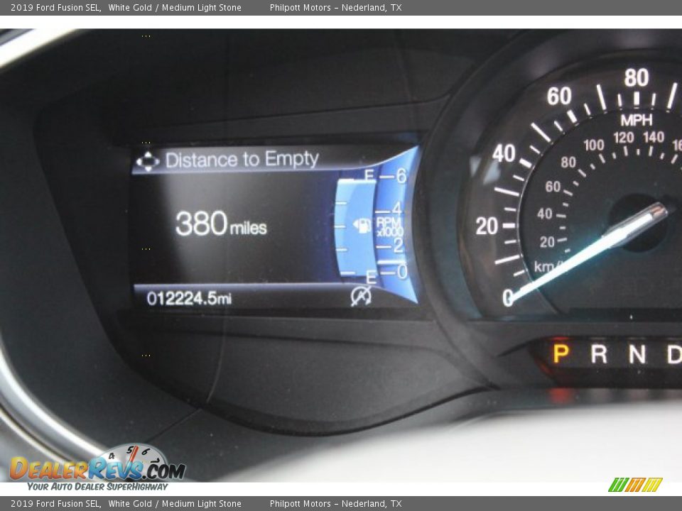 2019 Ford Fusion SEL White Gold / Medium Light Stone Photo #16