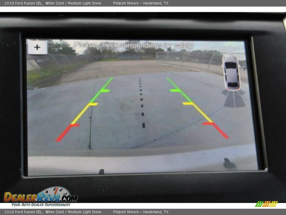 2019 Ford Fusion SEL White Gold / Medium Light Stone Photo #20
