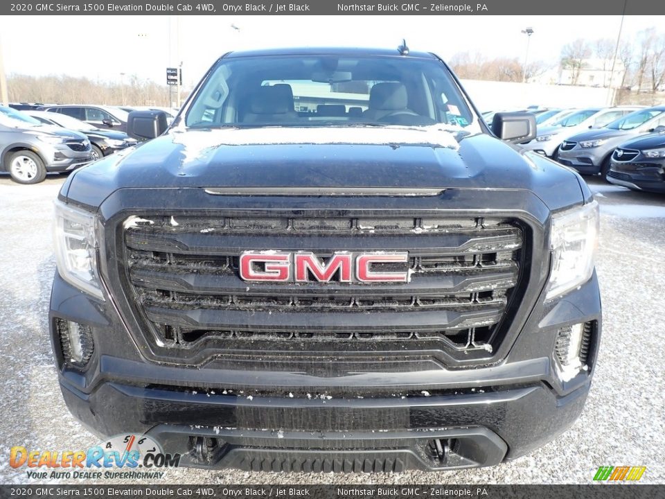 2020 GMC Sierra 1500 Elevation Double Cab 4WD Onyx Black / Jet Black Photo #2