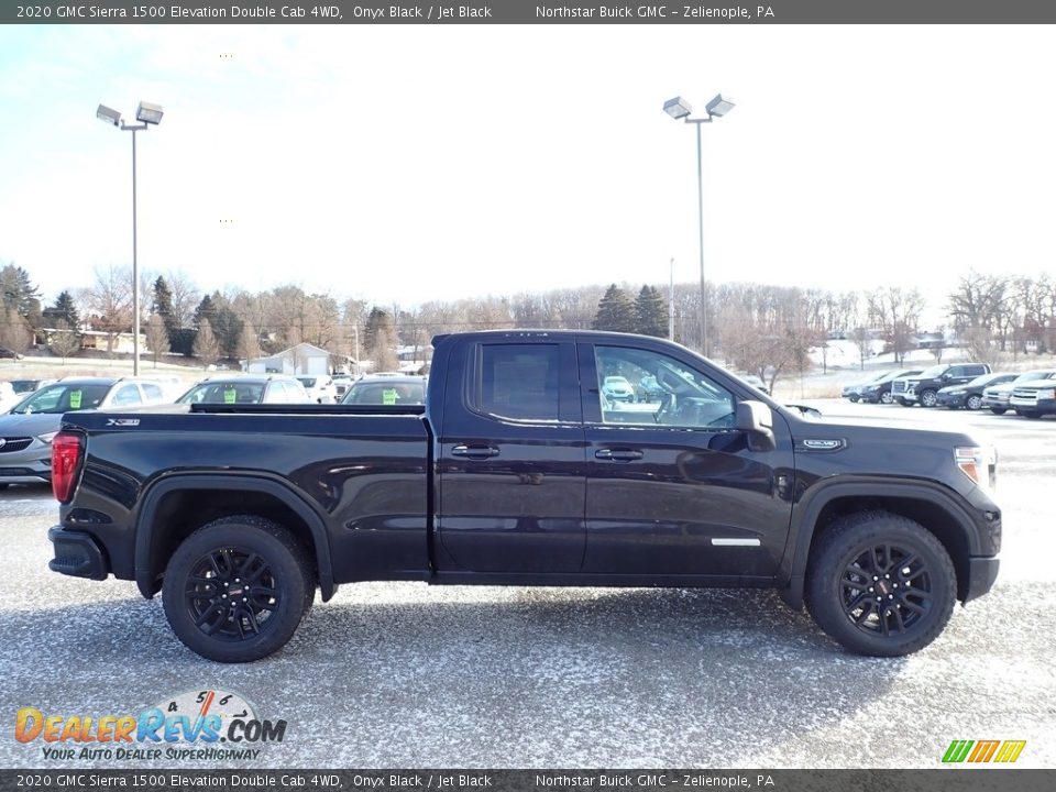 2020 GMC Sierra 1500 Elevation Double Cab 4WD Onyx Black / Jet Black Photo #4