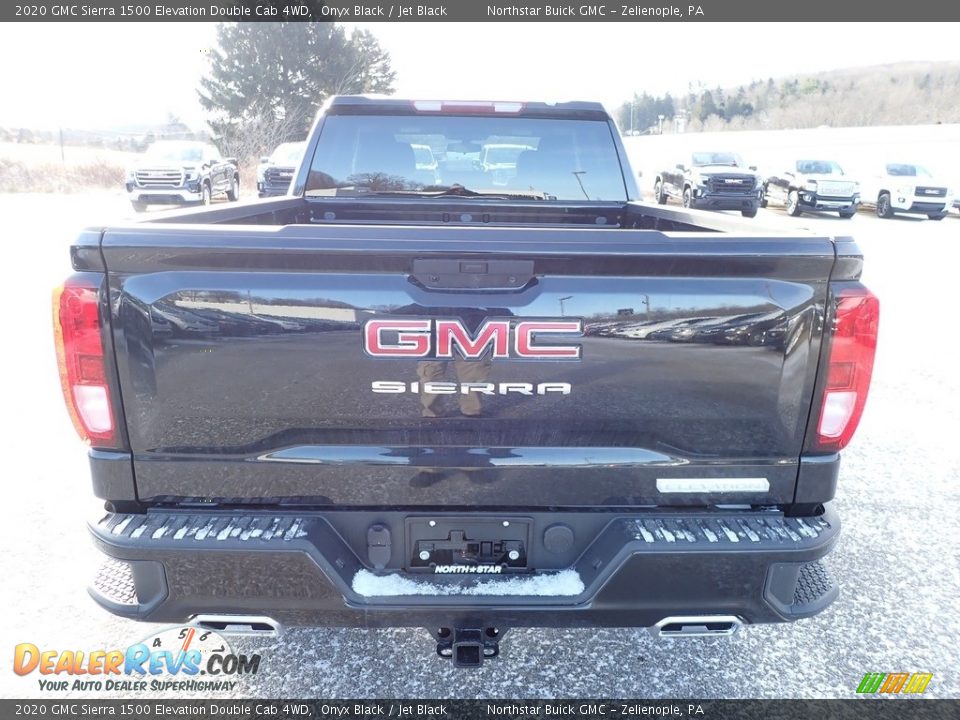 2020 GMC Sierra 1500 Elevation Double Cab 4WD Onyx Black / Jet Black Photo #6