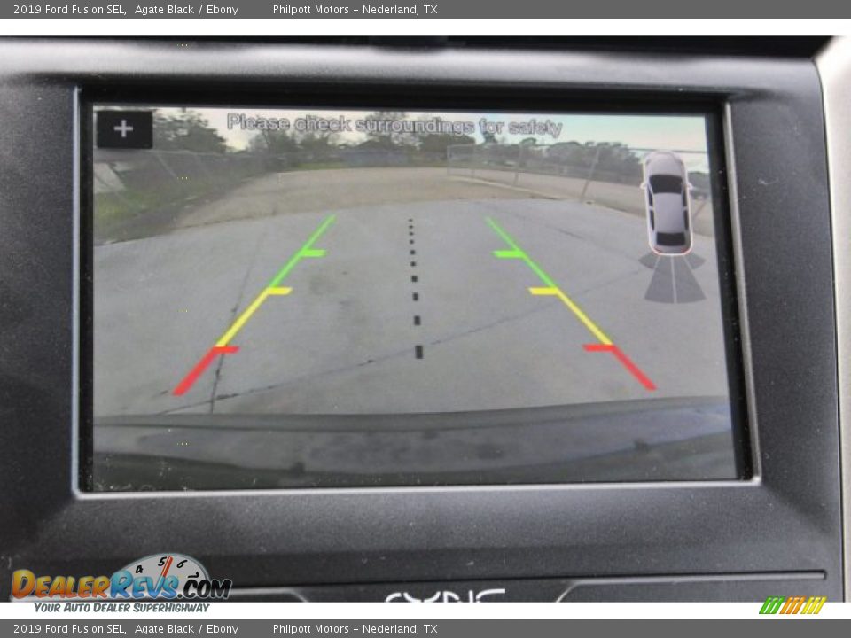 2019 Ford Fusion SEL Agate Black / Ebony Photo #16