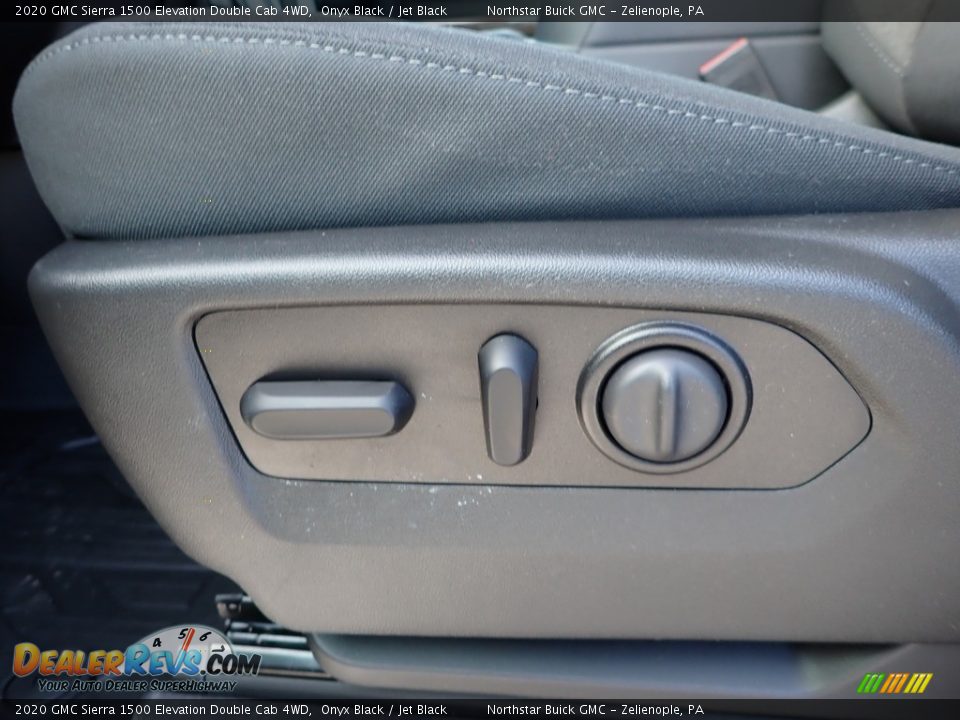 2020 GMC Sierra 1500 Elevation Double Cab 4WD Onyx Black / Jet Black Photo #12