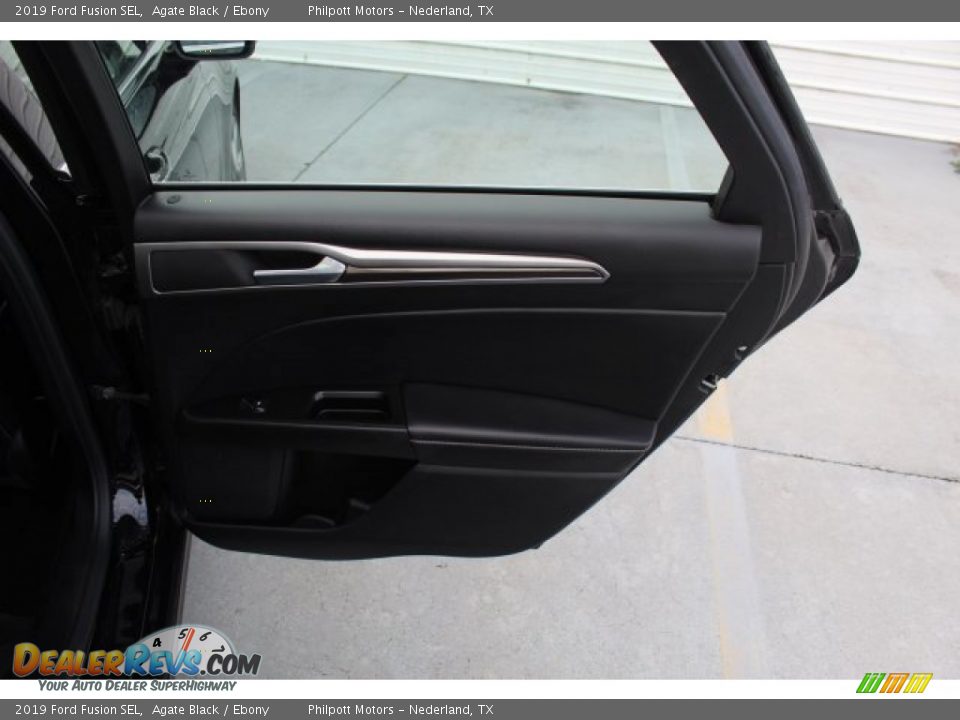 2019 Ford Fusion SEL Agate Black / Ebony Photo #22