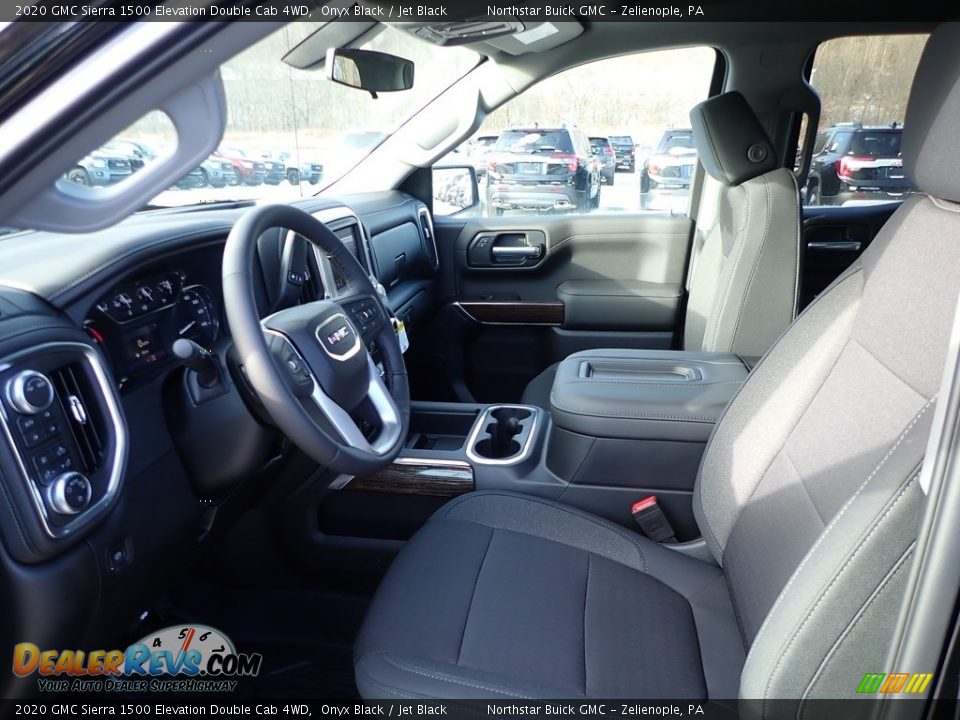 2020 GMC Sierra 1500 Elevation Double Cab 4WD Onyx Black / Jet Black Photo #13