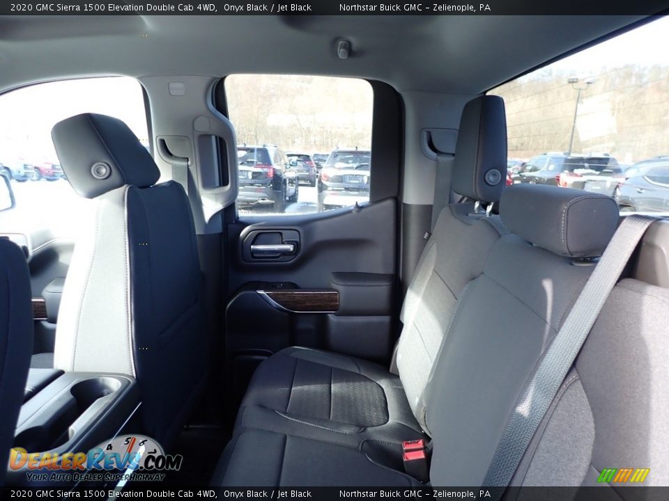 2020 GMC Sierra 1500 Elevation Double Cab 4WD Onyx Black / Jet Black Photo #14