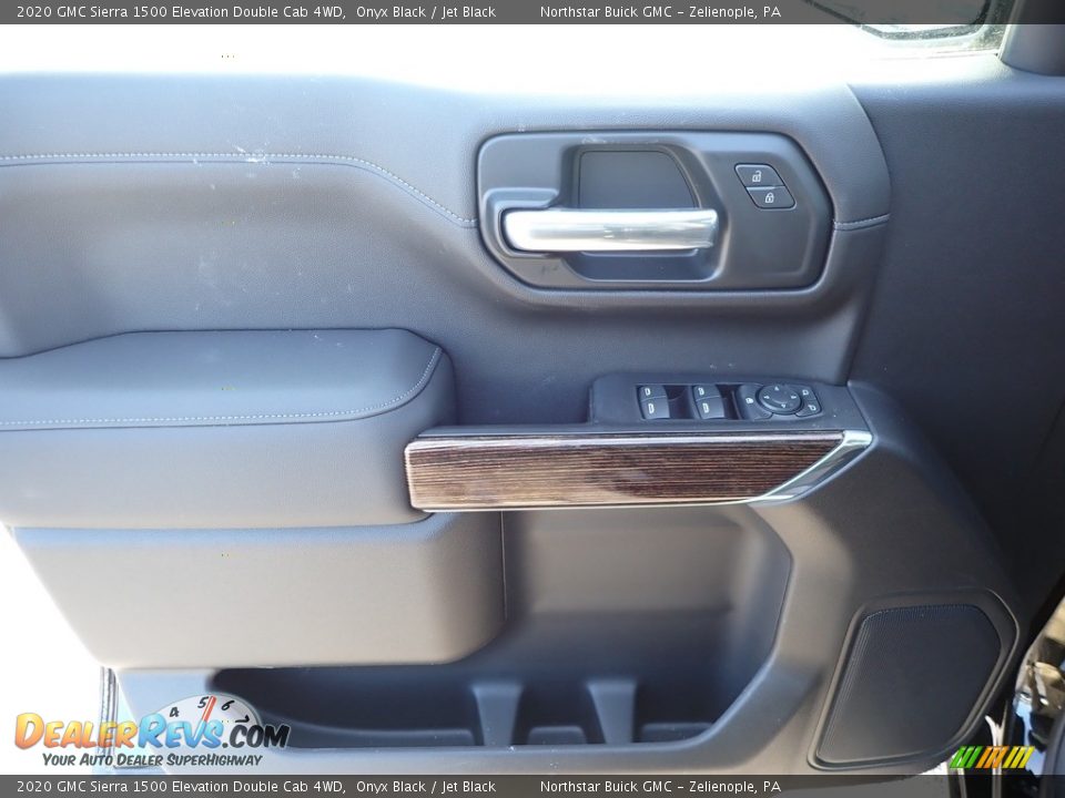 2020 GMC Sierra 1500 Elevation Double Cab 4WD Onyx Black / Jet Black Photo #16