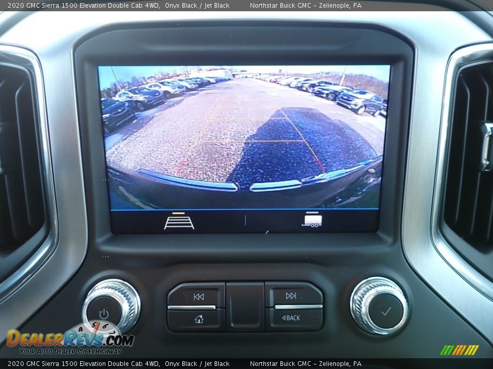 2020 GMC Sierra 1500 Elevation Double Cab 4WD Onyx Black / Jet Black Photo #19