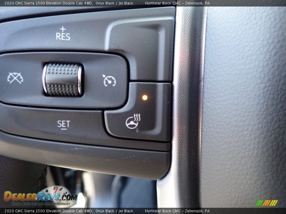 2020 GMC Sierra 1500 Elevation Double Cab 4WD Onyx Black / Jet Black Photo #20