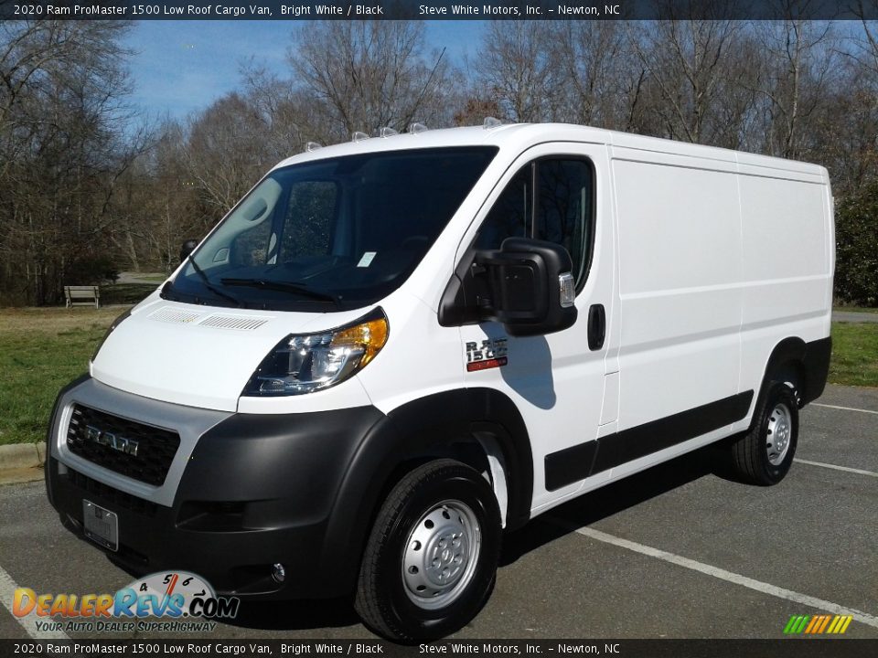 2020 Ram ProMaster 1500 Low Roof Cargo Van Bright White / Black Photo #2