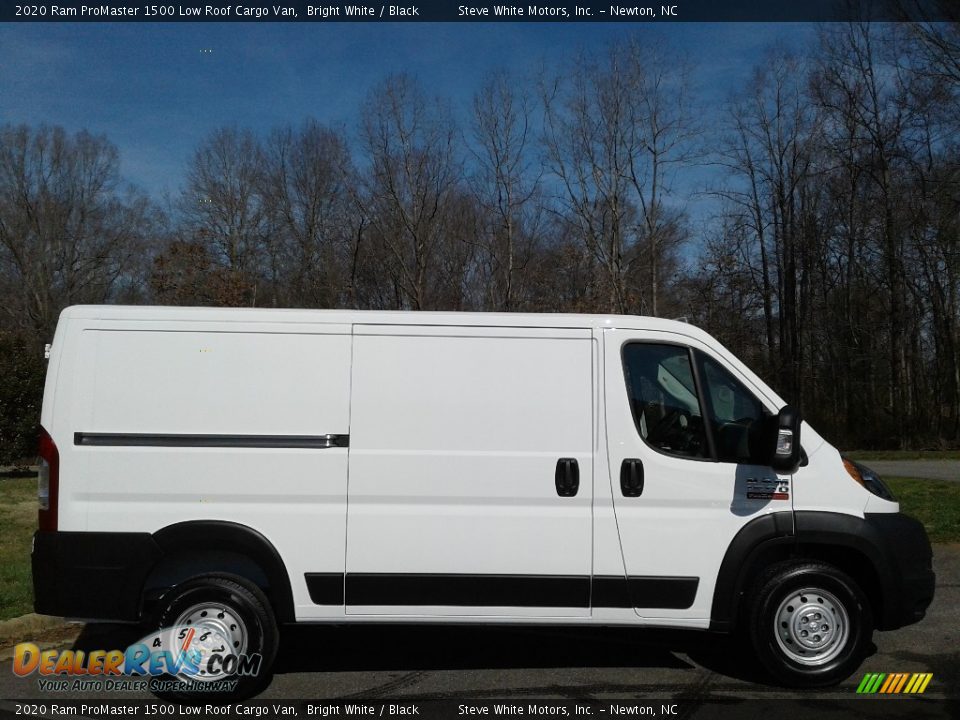 2020 Ram ProMaster 1500 Low Roof Cargo Van Bright White / Black Photo #5