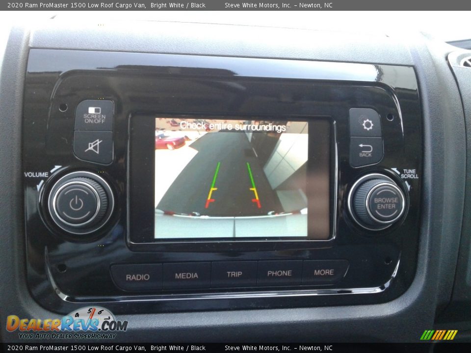 2020 Ram ProMaster 1500 Low Roof Cargo Van Bright White / Black Photo #22