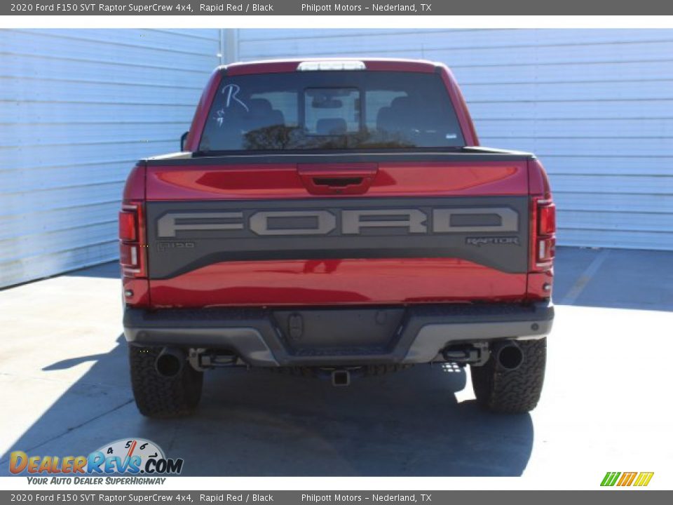 2020 Ford F150 SVT Raptor SuperCrew 4x4 Rapid Red / Black Photo #7