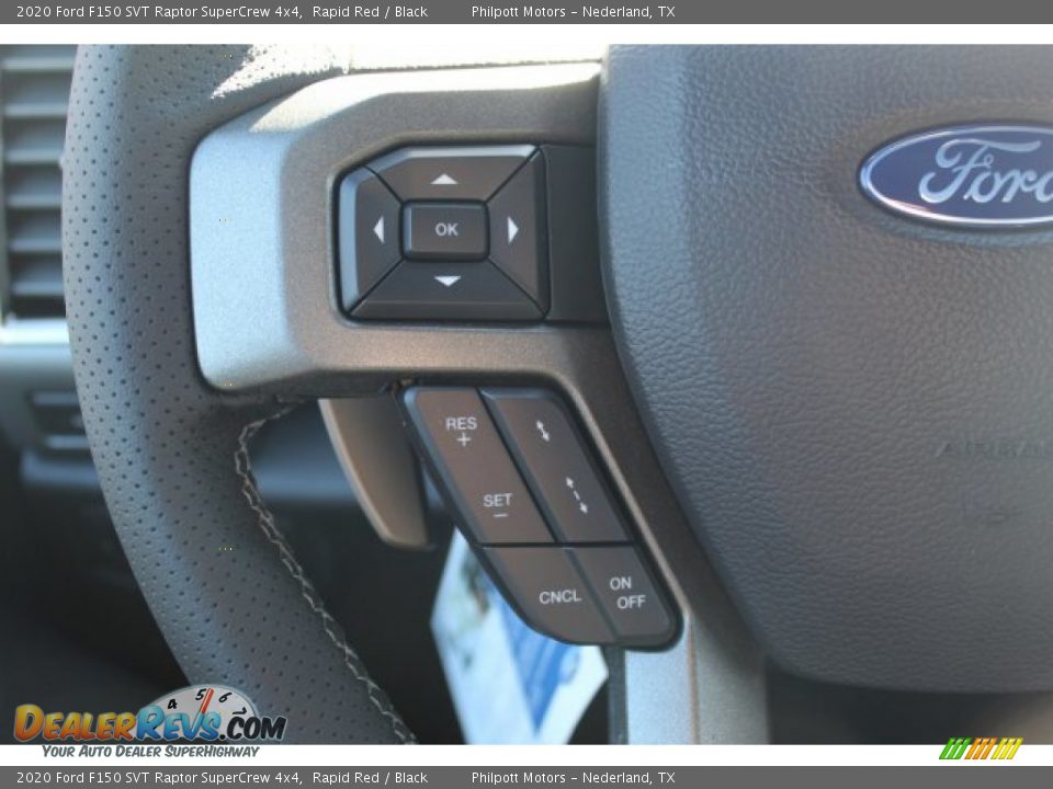 2020 Ford F150 SVT Raptor SuperCrew 4x4 Rapid Red / Black Photo #11