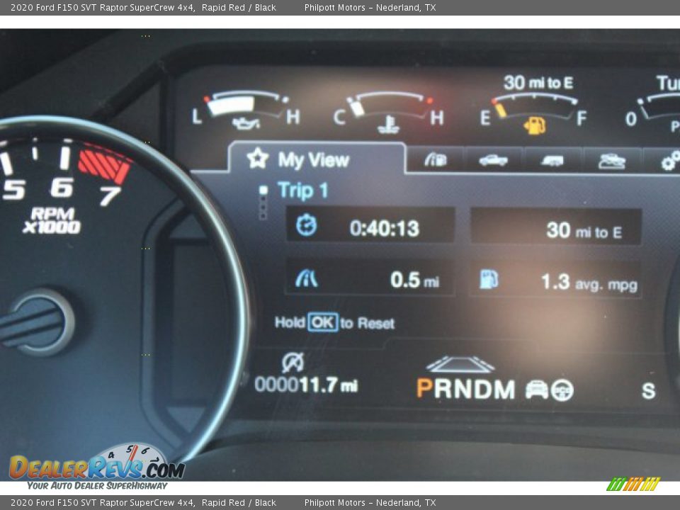 2020 Ford F150 SVT Raptor SuperCrew 4x4 Rapid Red / Black Photo #14