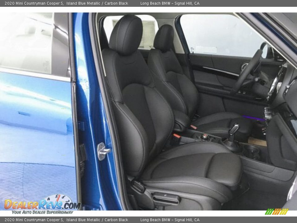 2020 Mini Countryman Cooper S Island Blue Metallic / Carbon Black Photo #2