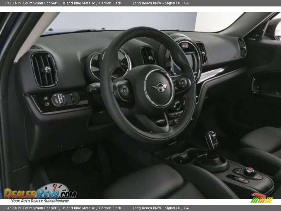 2020 Mini Countryman Cooper S Island Blue Metallic / Carbon Black Photo #5