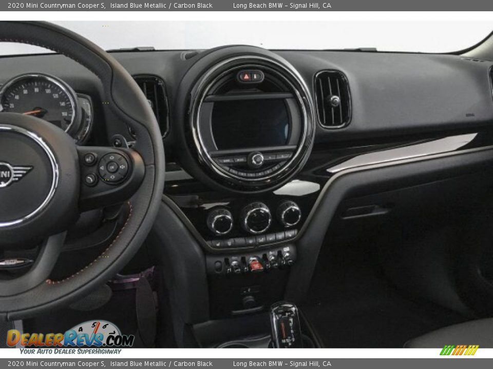 2020 Mini Countryman Cooper S Island Blue Metallic / Carbon Black Photo #6