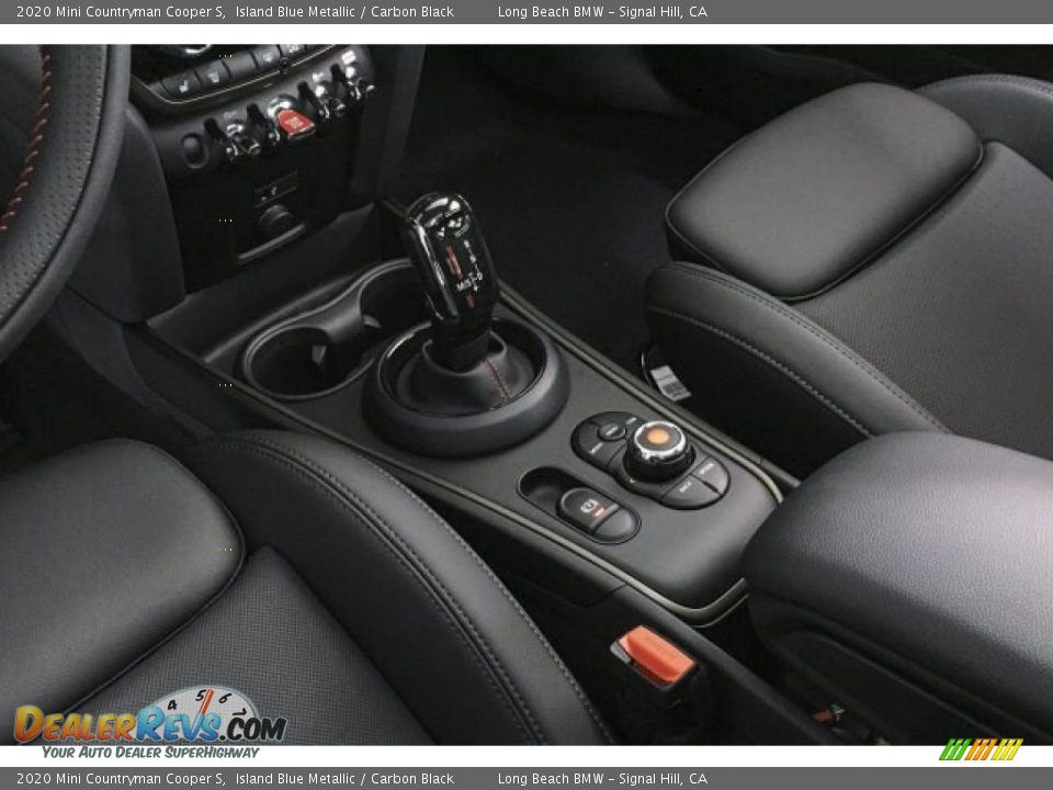 2020 Mini Countryman Cooper S Island Blue Metallic / Carbon Black Photo #7