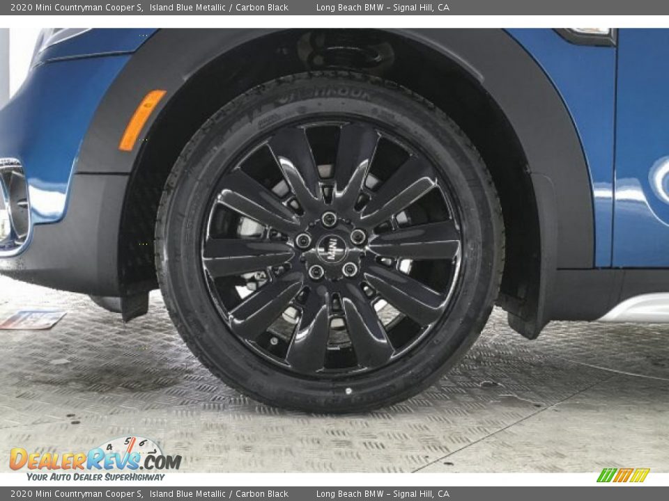 2020 Mini Countryman Cooper S Island Blue Metallic / Carbon Black Photo #8