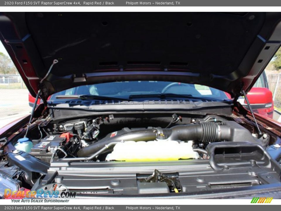 2020 Ford F150 SVT Raptor SuperCrew 4x4 Rapid Red / Black Photo #24