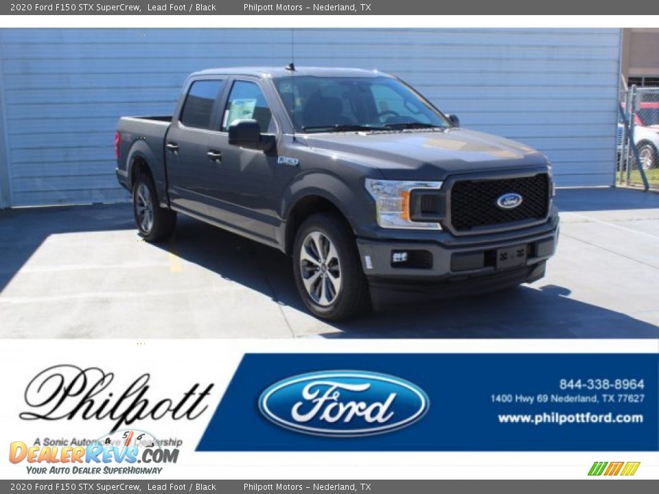 2020 Ford F150 STX SuperCrew Lead Foot / Black Photo #1