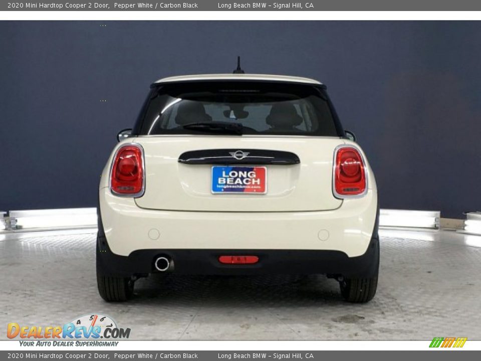 2020 Mini Hardtop Cooper 2 Door Pepper White / Carbon Black Photo #3