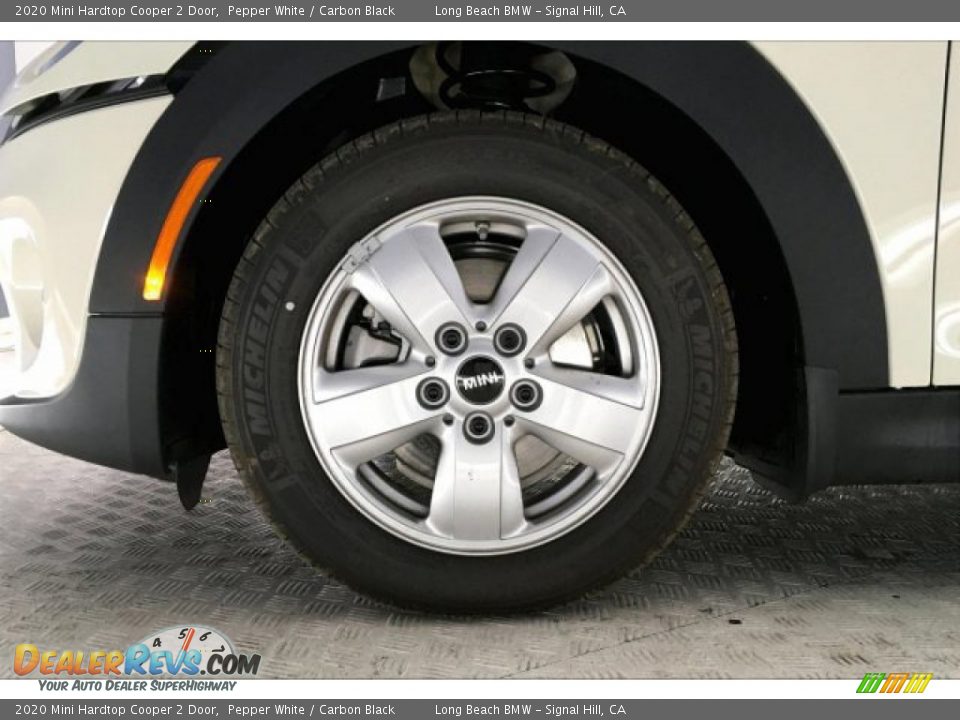 2020 Mini Hardtop Cooper 2 Door Pepper White / Carbon Black Photo #9