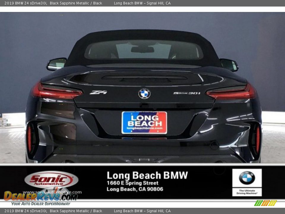 2019 BMW Z4 sDrive30i Black Sapphire Metallic / Black Photo #3